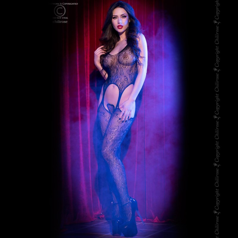 CATSUIT CR-4055 PRETO CATSUIT CR-4055 PRETO