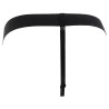 STRAP-ON OCO COM TESTÍCULOS 9" FETISH FANTASY SERIES BRANCO
