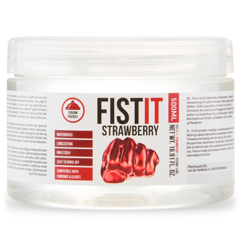 LUBRIFICANTE PARA FISTING FIST IT MORANGO 500ML LUBRIFICANTE PARA FISTING FIST IT MORANGO 500ML
