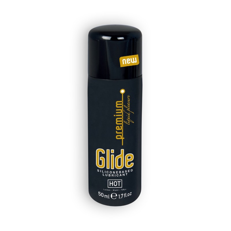 LUBRIFICANTE DE SILICONE HOT™ GLIDE PREMIUM 50ML LUBRIFICANTE DE SILICONE HOT™ GLIDE PREMIUM 50ML