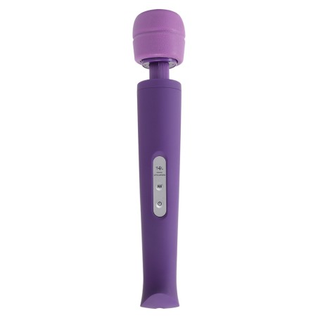 MASSAJADOR COM CARREGADOR USB CANDY PIE MAGIC WAND ROXO