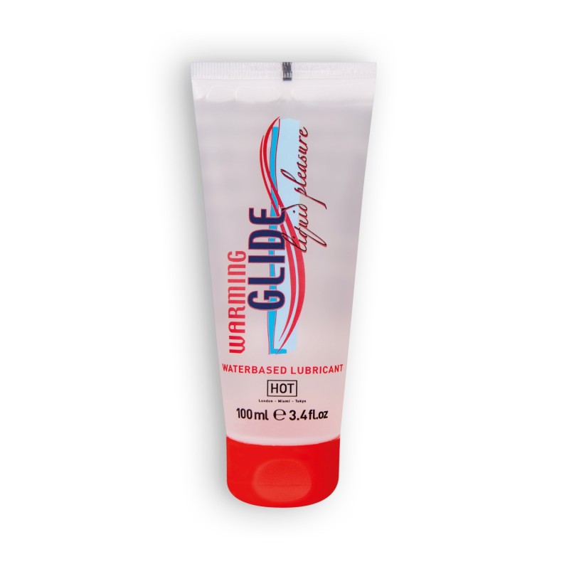 LUBRIFICANTE COM EFEITO CALOR HOT™ WARMING GLIDE 100ML LUBRIFICANTE COM EFEITO CALOR HOT™ WARMING GLIDE 100ML