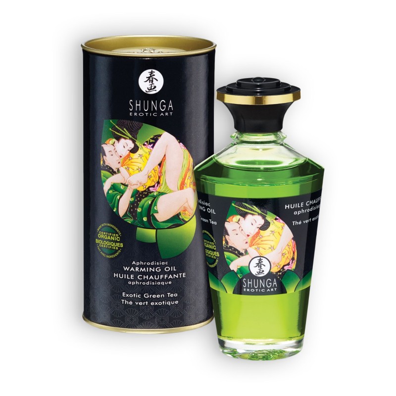 ÓLEO AFRODISÍACO SHUNGA CHÁ VERDE 100ML ÓLEO AFRODISÍACO SHUNGA CHÁ VERDE 100ML