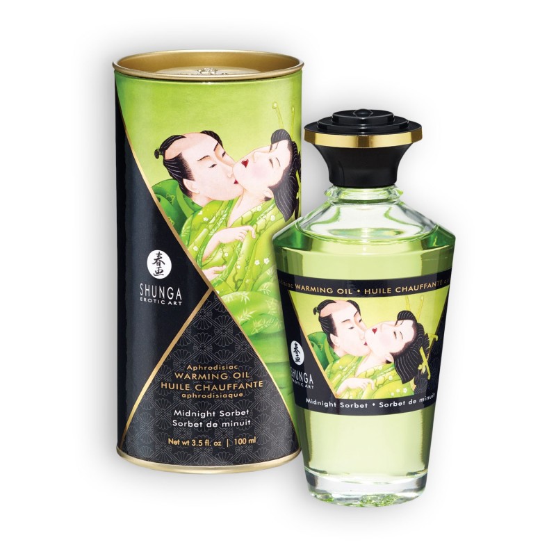 ÓLEO AFRODISÍACO SHUNGA MIDNIGHT SORBET 100ML ÓLEO AFRODISÍACO SHUNGA MIDNIGHT SORBET 100ML