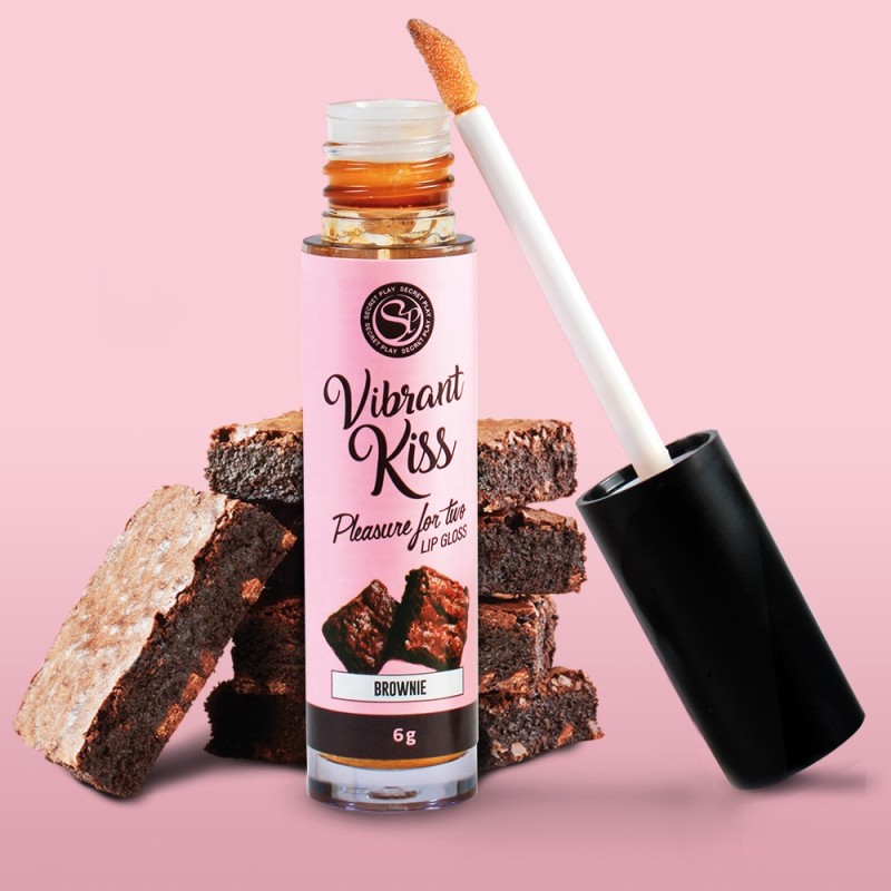 LIP GLOSS DE BROWNIE VIBRANT KISS 6GR LIP GLOSS DE BROWNIE VIBRANT KISS 6GR