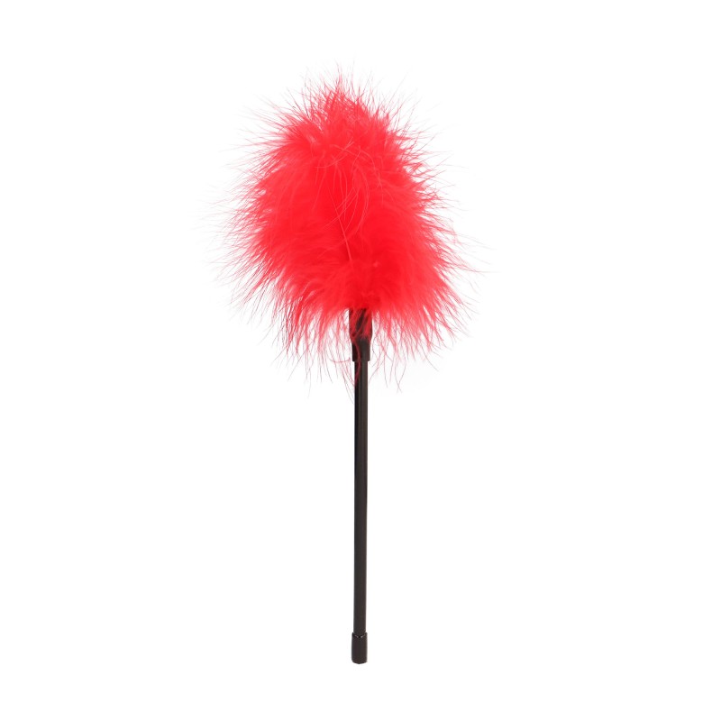 ESPANADOR DE PLUMAS OUCH! VERMELHO ESPANADOR DE PLUMAS OUCH! VERMELHO