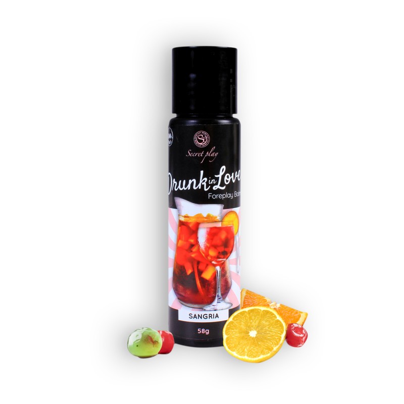 BÁLSAMO LUBRIFICANTE SABOR SANGRIA DRUNK IN LOVE SECRET PLAY 60ML BÁLSAMO LUBRIFICANTE SABOR SANGRIA DRUNK IN LOVE SECRET PLAY 60ML