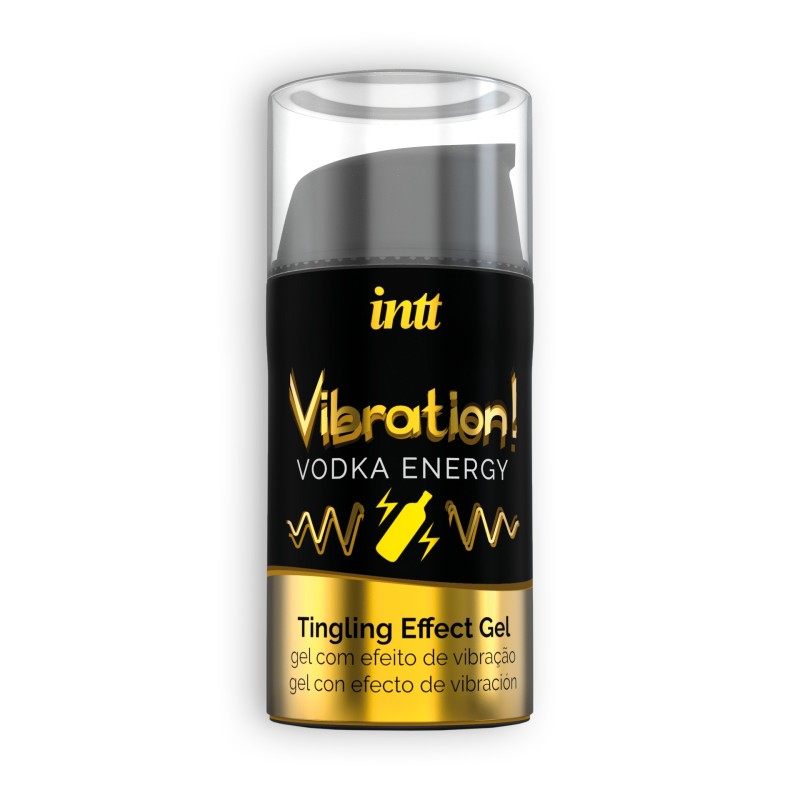 GEL COM VIBRAÇÃO VIBRATION VODKA INTT 15ML GEL COM VIBRAÇÃO VIBRATION VODKA INTT 15ML