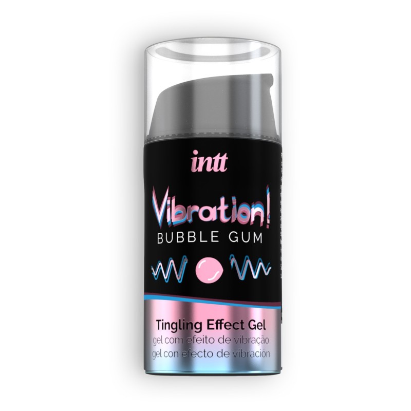 GEL COM VIBRAÇÃO VIBRATION PASTILHA ELÁSTICA INTT 15ML GEL COM VIBRAÇÃO VIBRATION PASTILHA ELÁSTICA INTT 15ML