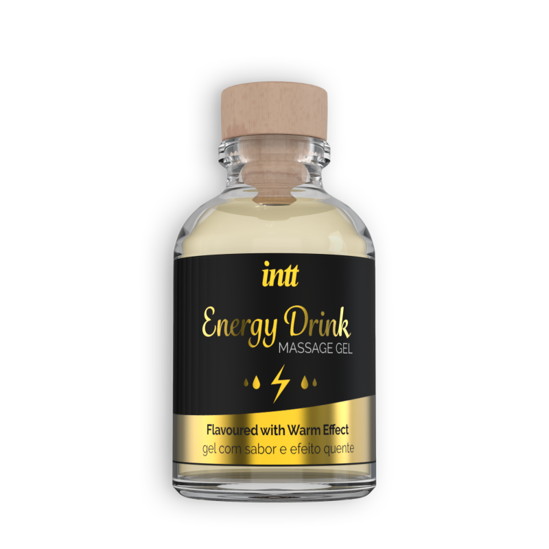 GEL DE MASSAGEM COM SABOR A BEBIDA ENERGÉTICA INTT 30ML GEL DE MASSAGEM COM SABOR A BEBIDA ENERGÉTICA INTT 30ML