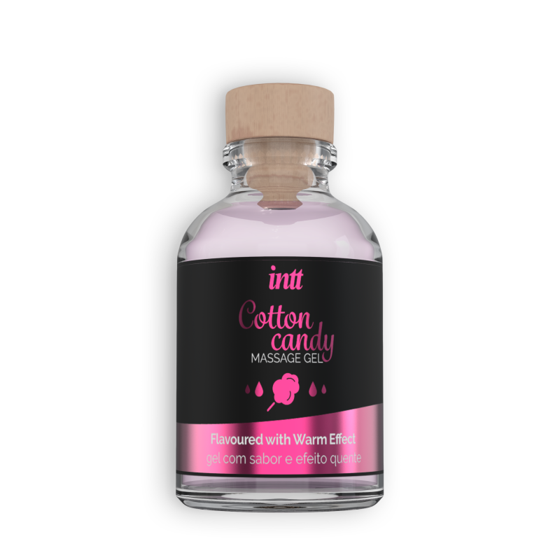 GEL DE MASSAGEM COM SABOR A ALGODÃO DOCE INTT 30ML GEL DE MASSAGEM COM SABOR A ALGODÃO DOCE INTT 30ML