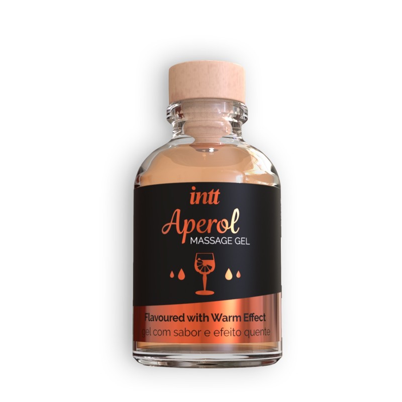 GEL DE MASSAGEM COM SABOR A APEROL INTT 30ML GEL DE MASSAGEM COM SABOR A APEROL INTT 30ML
