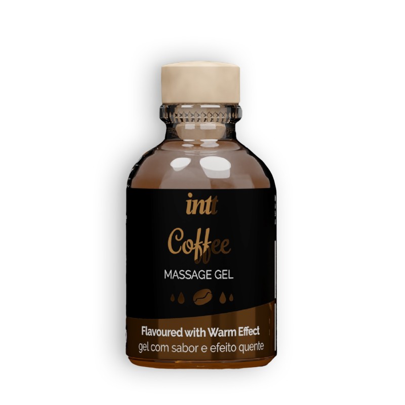 GEL DE MASSAGEM COM SABOR A CAFÉ INTT 30ML GEL DE MASSAGEM COM SABOR A CAFÉ INTT 30ML