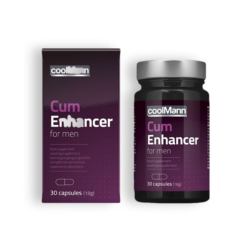 VOLUMIZADOR DE ESPERMA COOLMANN CUM ENHANCER 30 CÁPSULAS VOLUMIZADOR DE ESPERMA COOLMANN CUM ENHANCER 30 CÁPSULAS
