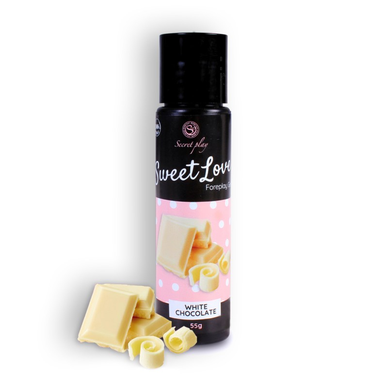 GEL LUBRIFICANTE COM SABOR A CHOCOLATE BRANCO SWEET LOVE SECRET PLAY 60ML GEL LUBRIFICANTE COM SABOR A CHOCOLATE BRANCO SWEET LOVE SECRET PLAY 60ML