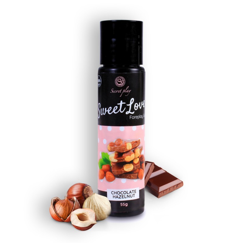 GEL LUBRIFICANTE COM SABOR A CHOCOLATE E AVELÃS SWEET LOVE SECRET PLAY 60ML GEL LUBRIFICANTE COM SABOR A CHOCOLATE E AVELÃS SWEET LOVE SECRET PLAY 60ML