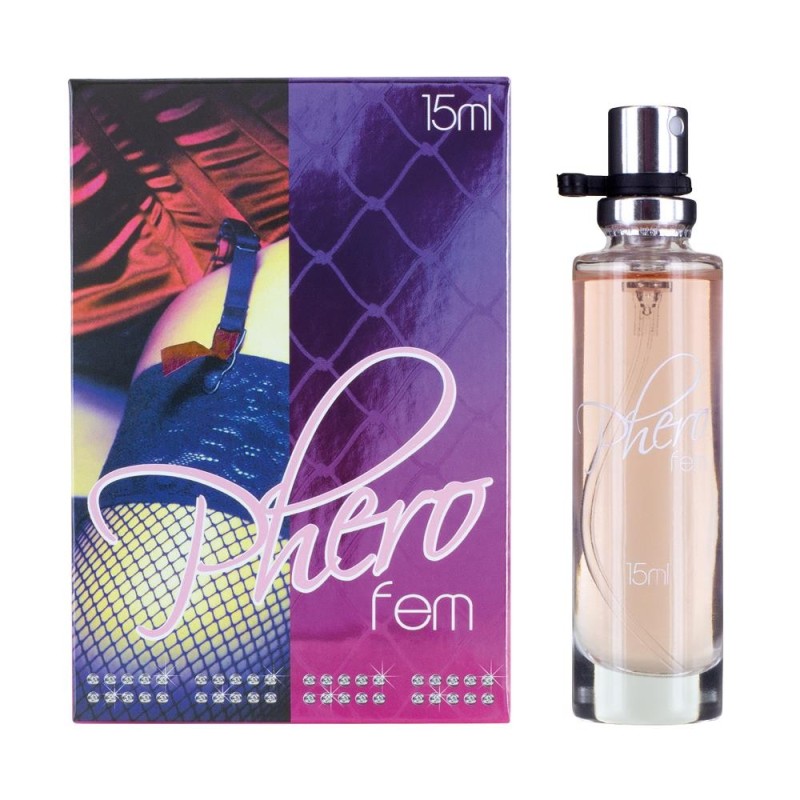 PERFUME COM FEROMONAS PARA MULHER PHEROFEM 15ML PERFUME COM FEROMONAS PARA MULHER PHEROFEM 15ML
