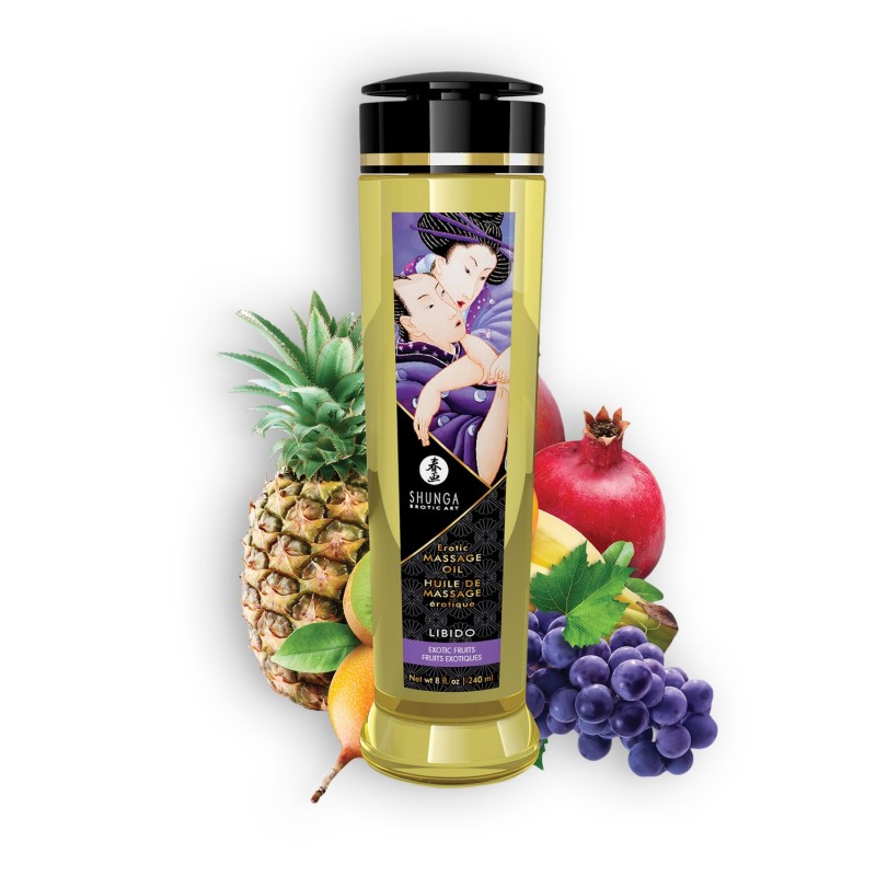 ÓLEO DE MASSAGEM SHUNGA LIBIDO FRUTOS EXÓTICOS 240ML ÓLEO DE MASSAGEM SHUNGA LIBIDO FRUTOS EXÓTICOS 240ML