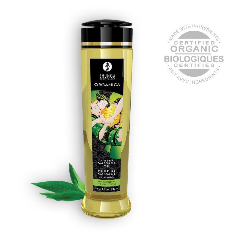 ÓLEO DE MASSAGEM SHUNGA ORGANICA CHÁ VERDE 240ML ÓLEO DE MASSAGEM SHUNGA ORGANICA CHÁ VERDE 240ML