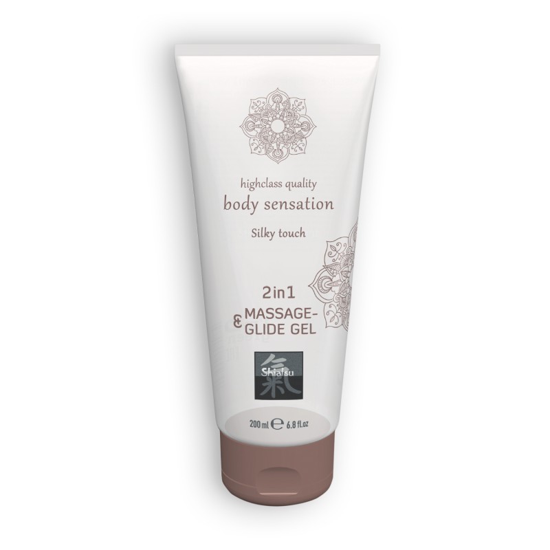 LUBRIFICANTE E GEL DE MASSAGEM 2 EM 1 SILKY TOUCH SHIATSU™ 200ML LUBRIFICANTE E GEL DE MASSAGEM 2 EM 1 SILKY TOUCH SHIATSU™ 200ML