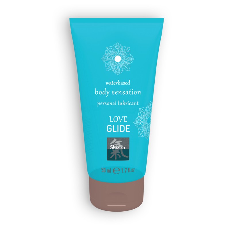 LUBRIFICANTE À BASE DE ÁGUA LOVE GLIDE SHIATSU™ 50ML LUBRIFICANTE À BASE DE ÁGUA LOVE GLIDE SHIATSU™ 50ML
