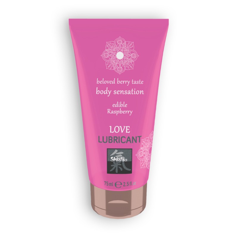 LUBRIFICANTE BEIJÁVEL LOVE BERRY TASTE COM SABOR A FRAMBOESA SHIATSU™ 75ML LUBRIFICANTE BEIJÁVEL LOVE BERRY TASTE COM SABOR A FRAMBOESA SHIATSU™ 75ML
