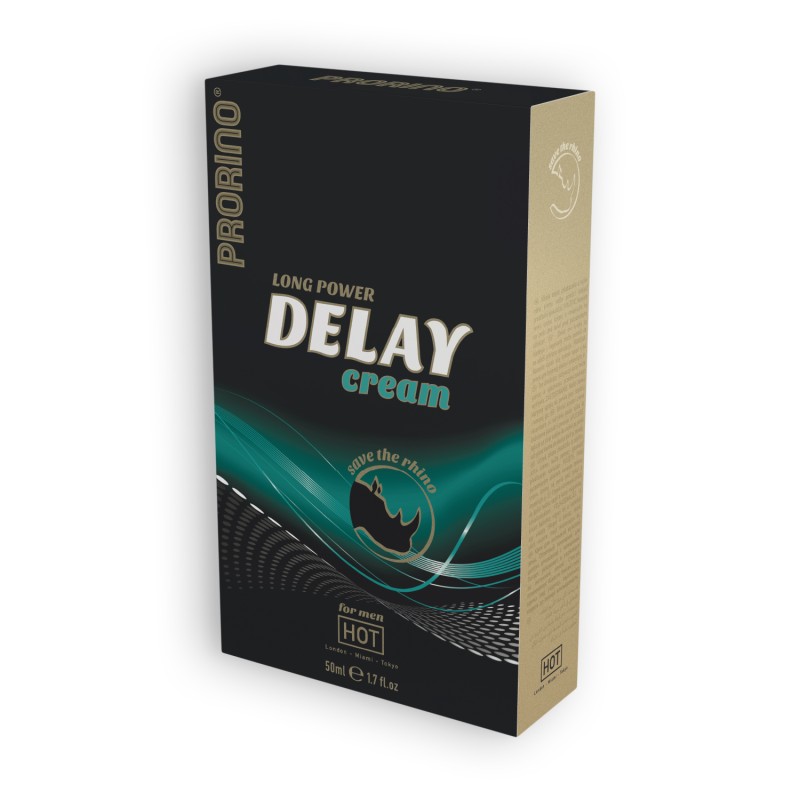 CREME RETARDANTE LONG POWER DELAY PRORINO 50ML CREME RETARDANTE LONG POWER DELAY PRORINO 50ML