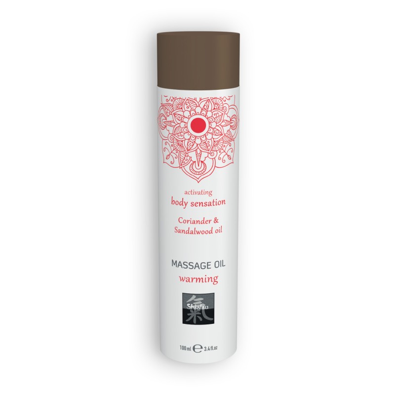 ÓLEO DE MASSAGEM WARMING DE COENTROS E SÂNDALO SHIATSU™ 100ML ÓLEO DE MASSAGEM WARMING DE COENTROS E SÂNDALO SHIATSU™ 100ML