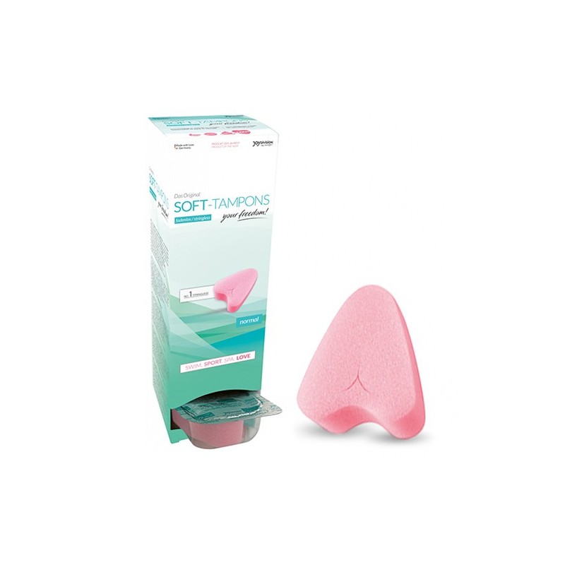 CAIXA COM 10 TAMPÕES SOFT-TAMPONS NORMAL CAIXA COM 10 TAMPÕES SOFT-TAMPONS NORMAL