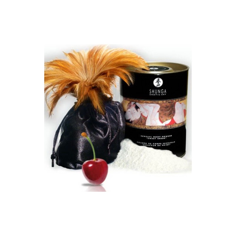 PÓ CORPORAL SHUNGA SWEET SNOW CEREJA 228GR PÓ CORPORAL SHUNGA SWEET SNOW CEREJA 228GR
