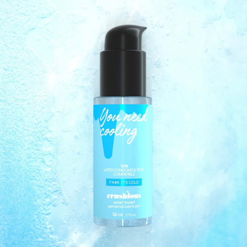 LUBRIFICANTE COM EFEITO FRIO 50 ML CRUSHIOUS LUBRIFICANTE COM EFEITO FRIO 50 ML CRUSHIOUS