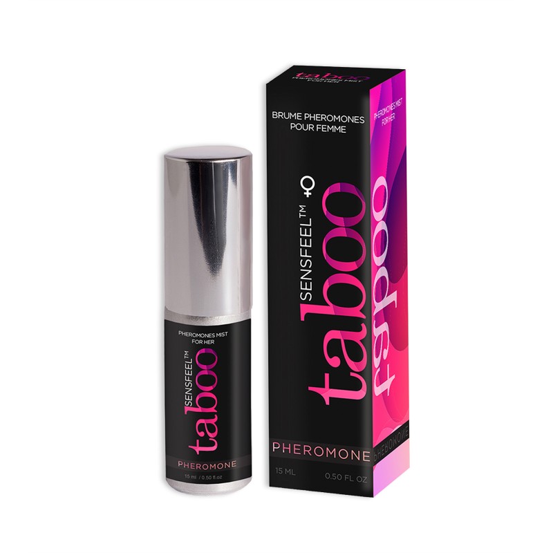 PERFUME FEMININO TABOO PHEROMONES BOOSTER FOR HER SENSFEEL TECHNOLOGIE 15ML PERFUME FEMININO TABOO PHEROMONES BOOSTER FOR HER SENSFEEL TECHNOLOGIE 15ML