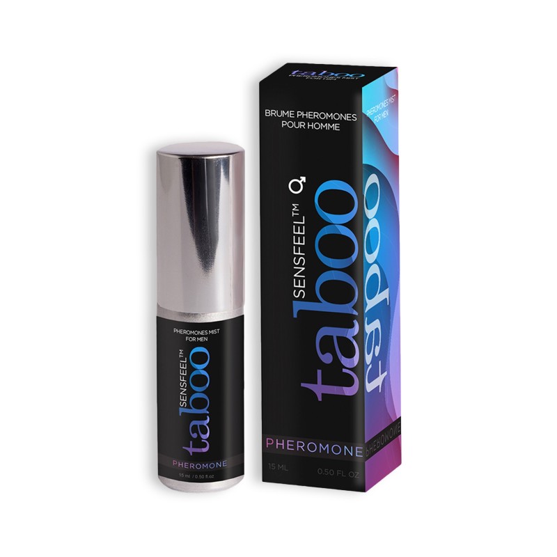 PERFUME MASCULINO TABOO PHEROMONES BOOSTER FOR HIM SENSFEEL TECHNOLOGIE 15ML PERFUME MASCULINO TABOO PHEROMONES BOOSTER FOR HIM SENSFEEL TECHNOLOGIE 15ML