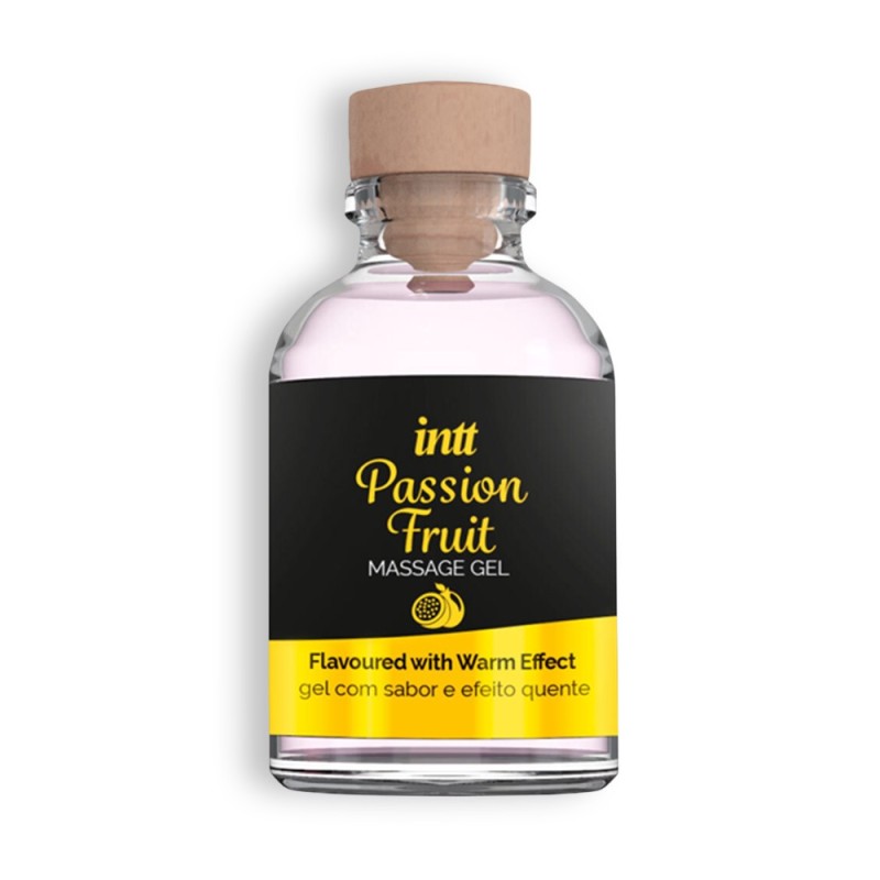 GEL DE MASSAGEM COM SABOR A MARACUJÁ INTT 30ML GEL DE MASSAGEM COM SABOR A MARACUJÁ INTT 30ML