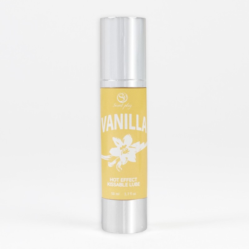 LUBRIFICANTE DE EFEITO CALOR COM SABOR A BAUNILHA 50 ML SECRET PLAY LUBRIFICANTE DE EFEITO CALOR COM SABOR A BAUNILHA 50 ML SECRET PLAY