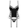 CORPETE E TANGA SHARLOTTE OBSESSIVE PRETO