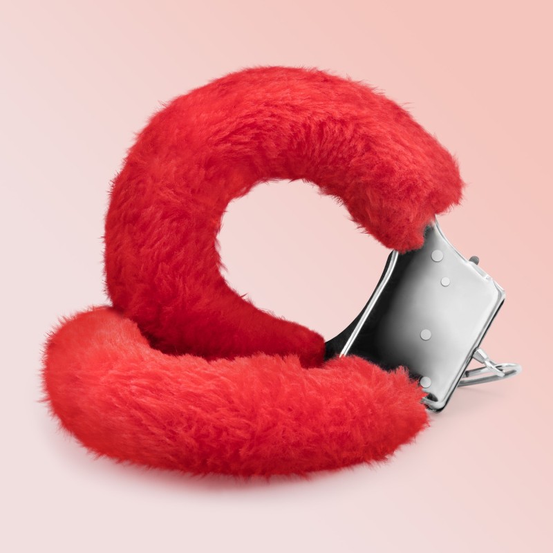 ALGEMAS DE PELUCHE LOVE CUFFS CRUSHIOUS VERMELHAS ALGEMAS DE PELUCHE LOVE CUFFS CRUSHIOUS VERMELHAS