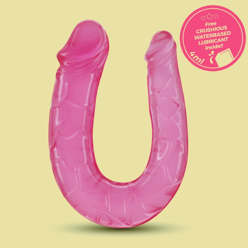 DILDO DUPLO DOUBLE TROUBLE CRUSHIOUS ROSA DILDO DUPLO DOUBLE TROUBLE CRUSHIOUS ROSA