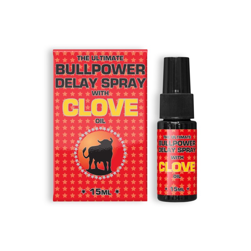 SPRAY RETARDANTE BULL POWER CLOVE COBECO 15ML SPRAY RETARDANTE BULL POWER CLOVE COBECO 15ML