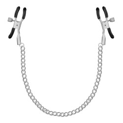 PINÇAS PARA MAMILOS SILVER NIPPLE CHAIN CLAMPS CRUSHIOUS
