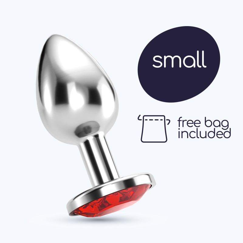 PLUG ANAL JOIA BIJOU VERMELHO PEQUENO CRUSHIOUS COM BOLSA AVELUDADA GRÁTIS PLUG ANAL JOIA BIJOU VERMELHO PEQUENO CRUSHIOUS COM BOLSA AVELUDADA GRÁTIS