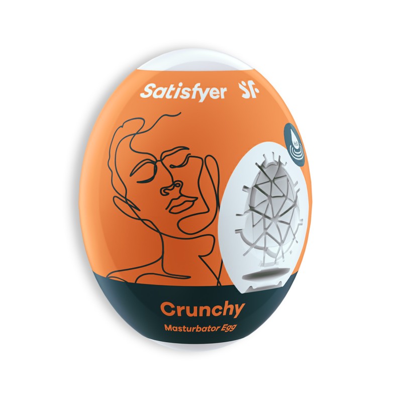 MASTURBADOR MASTURBATOR EGG CRUNCHY SATISFYER MASTURBADOR MASTURBATOR EGG CRUNCHY SATISFYER