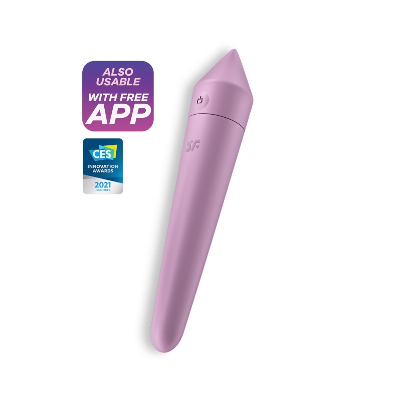 BALA VIBRATÓRIA ULTRA POWER BULLET 8 COM APP SATISFYER LILÁS BALA VIBRATÓRIA ULTRA POWER BULLET 8 COM APP SATISFYER LILÁS