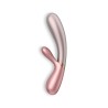 VIBRADOR HOT LOVER COM APP SATISFYER ROSA - ROSA ESCURO
