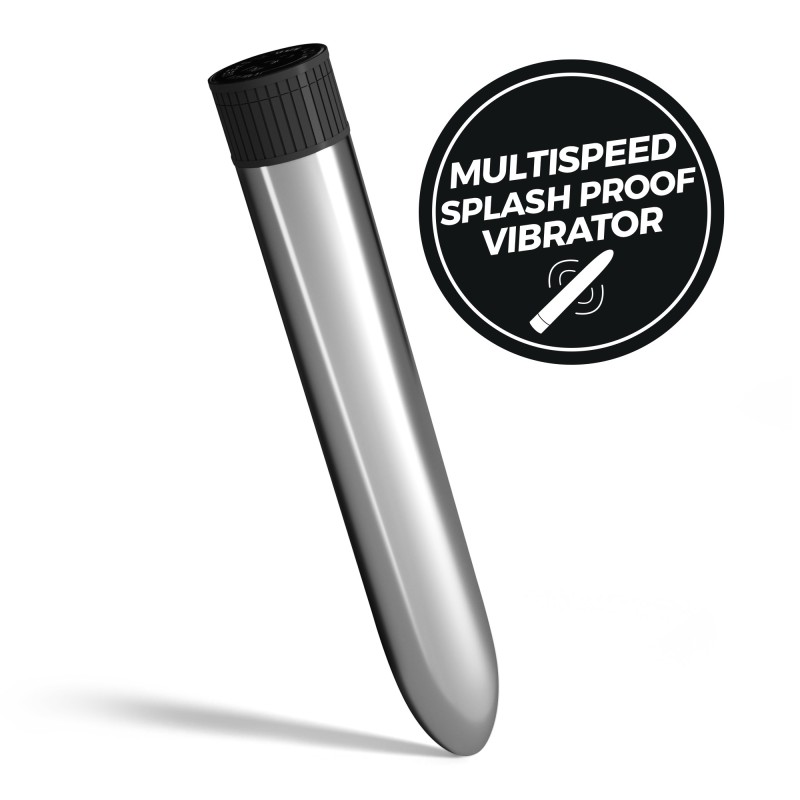 VIBRADOR CLASSIC VIBE CRUSHIOUS PRATEADO VIBRADOR CLASSIC VIBE CRUSHIOUS PRATEADO