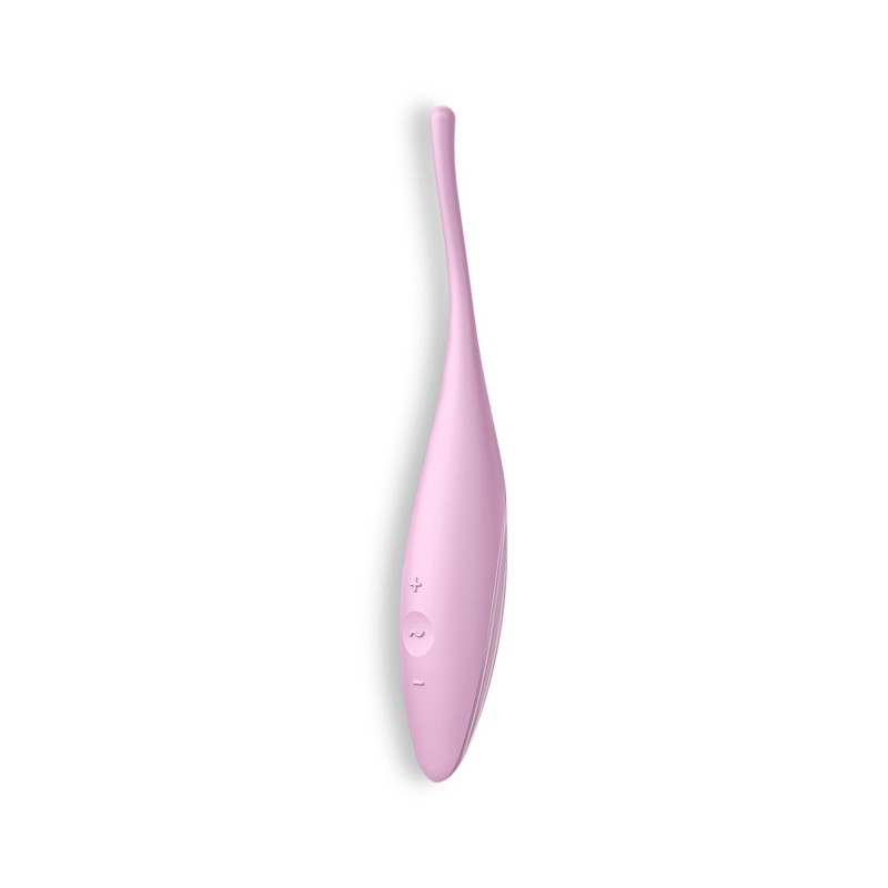 VIBRADOR TWIRLING JOY COM APP SATISFYER ROSA VIBRADOR TWIRLING JOY COM APP SATISFYER ROSA