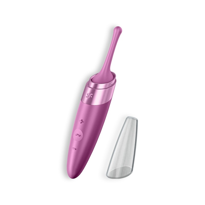 VIBRADOR TWIRLING DELIGHT SATISFYER BORDEAUX VIBRADOR TWIRLING DELIGHT SATISFYER BORDEAUX