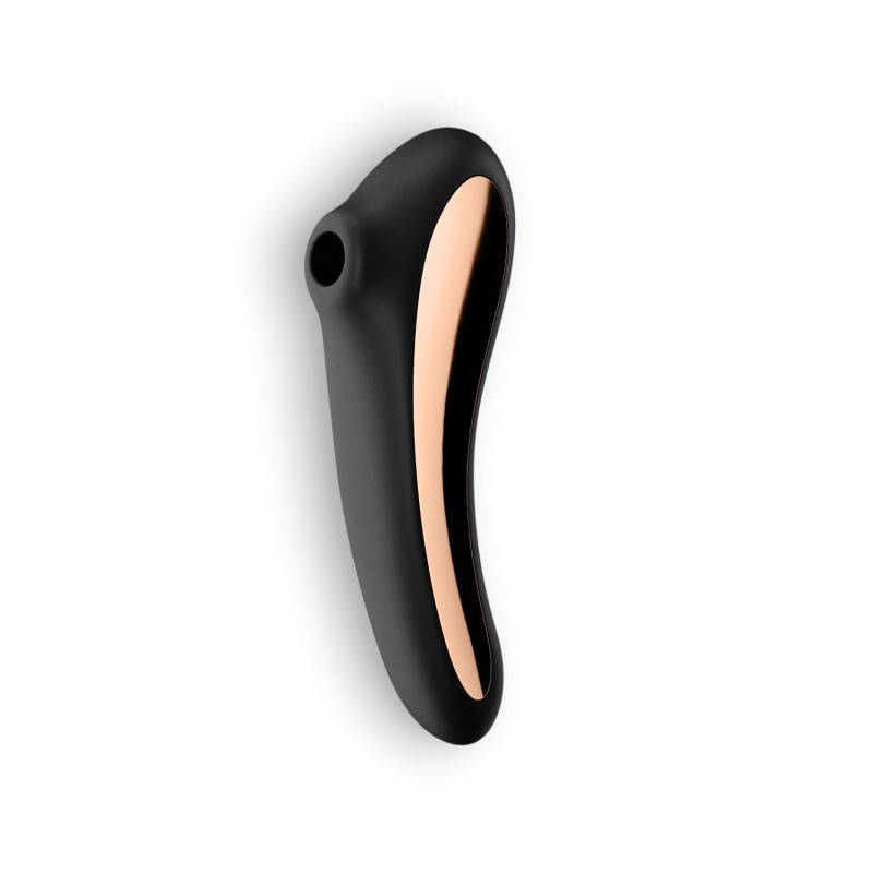 VIBRADOR DUAL KISS SATISFYER PRETO VIBRADOR DUAL KISS SATISFYER PRETO