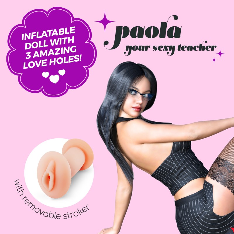 PAOLA A PROFESSORA BONECA INSUFLÁVEL COM MASTURBADOR CRUSHIOUS PAOLA A PROFESSORA BONECA INSUFLÁVEL COM MASTURBADOR CRUSHIOUS