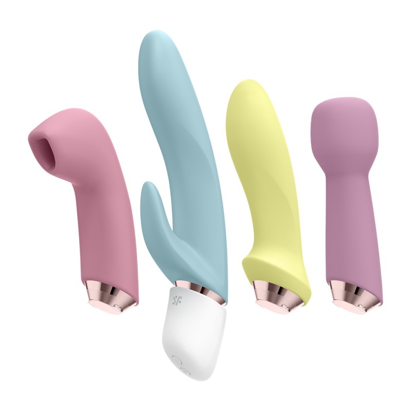 CONJUNTO DE VIBRADORES MARVELOUS FOUR SATISFYER CONJUNTO DE VIBRADORES MARVELOUS FOUR SATISFYER